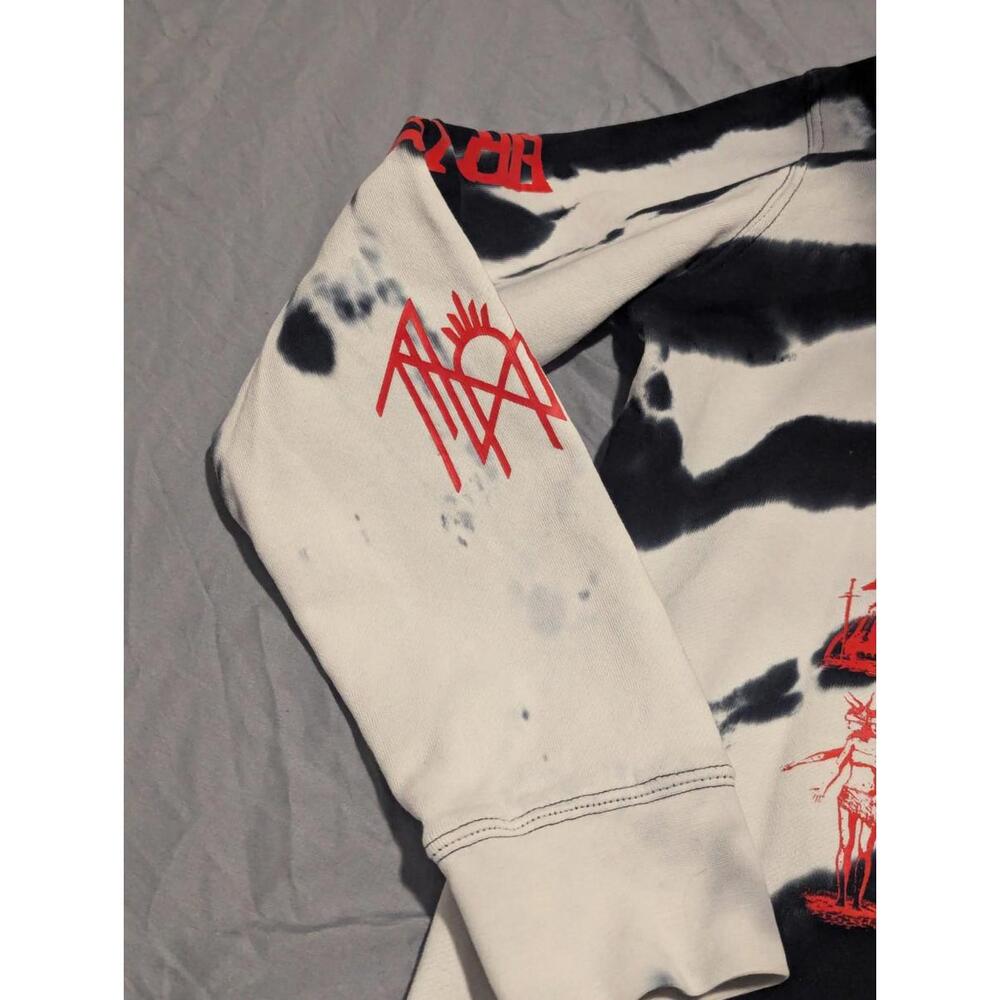 Shibori Threads Sleep Token V2.0 Hoodie Sz S Rock Band Hoodie Even in Arcadia - Picture 9 of 9